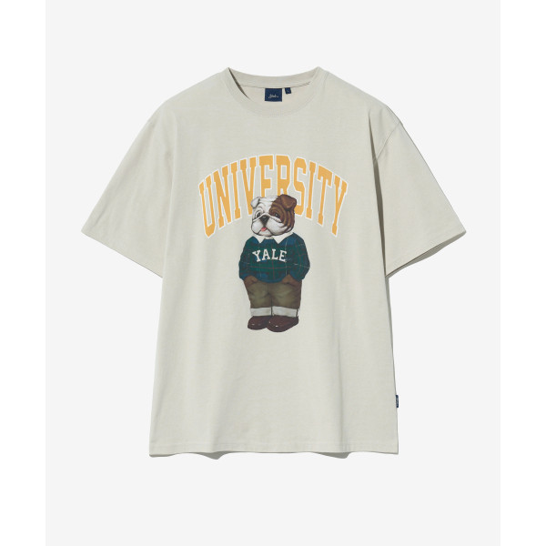 YALE] (24SS) UNIVERSITY DAN T-SHIRT (9 COLORS, UNISEX, CROP