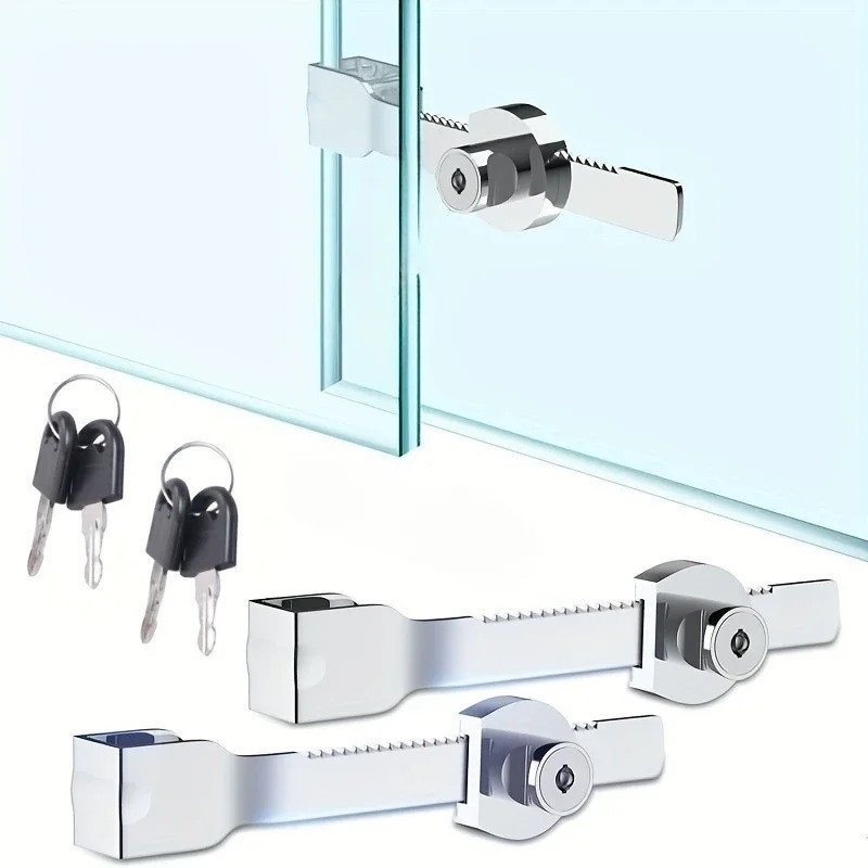 Window Lock Glass Cabinet Lock Cell Phone Cabinet Lock Display Cabinet ...