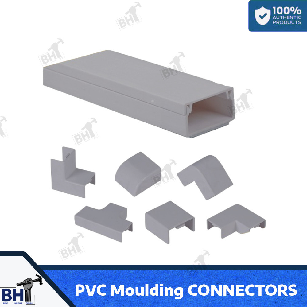 BHT PVC Moulding CONNECTORS for Electrical Wire Plastic Pipe For