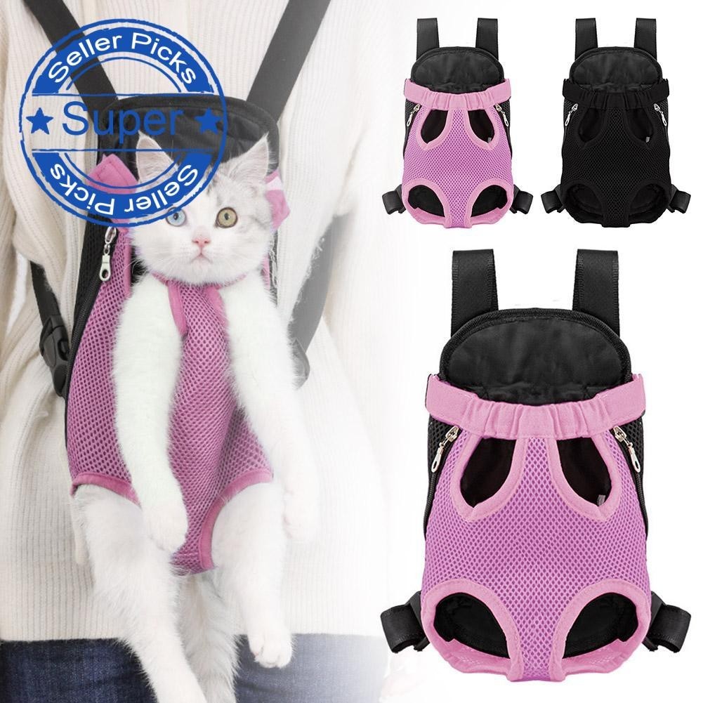 Pet Backpack Carrier For Dogs And Cats Front And Back For Puppy And
