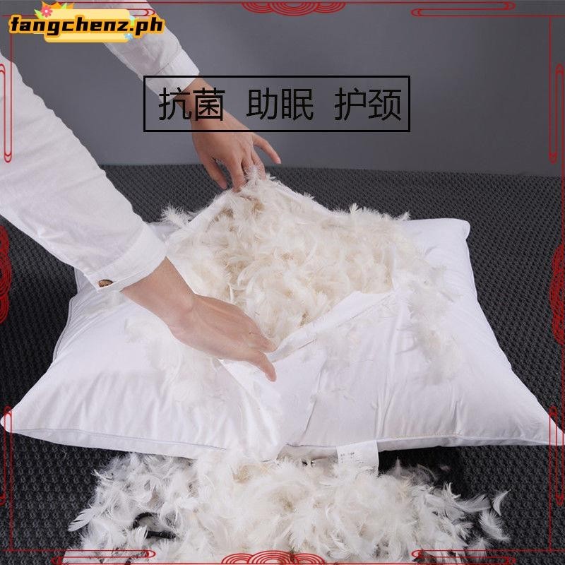 Export Hilton feather pillow 100 white goose down pillow core hair