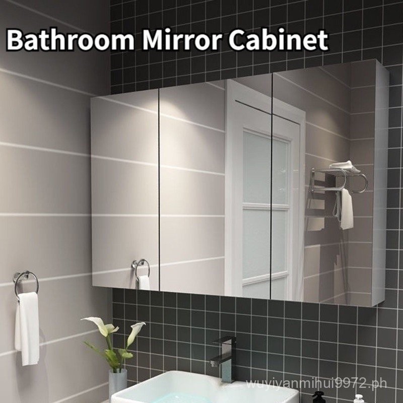 Bathroom Mirror Toilet Mirror Set Stainless Steel