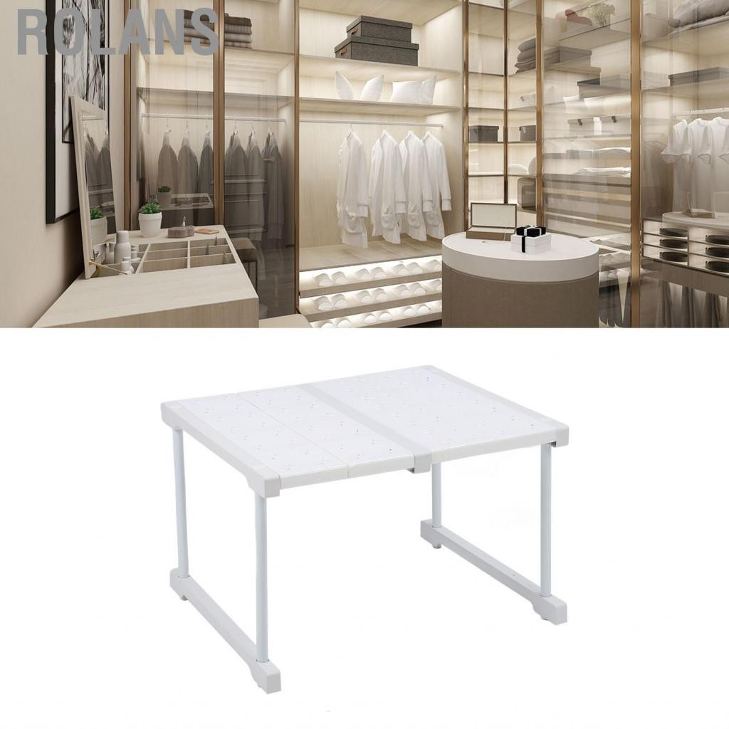 Rolans Expandable Cabinet Shelf Organizer Stackable Kitchen Storage ...