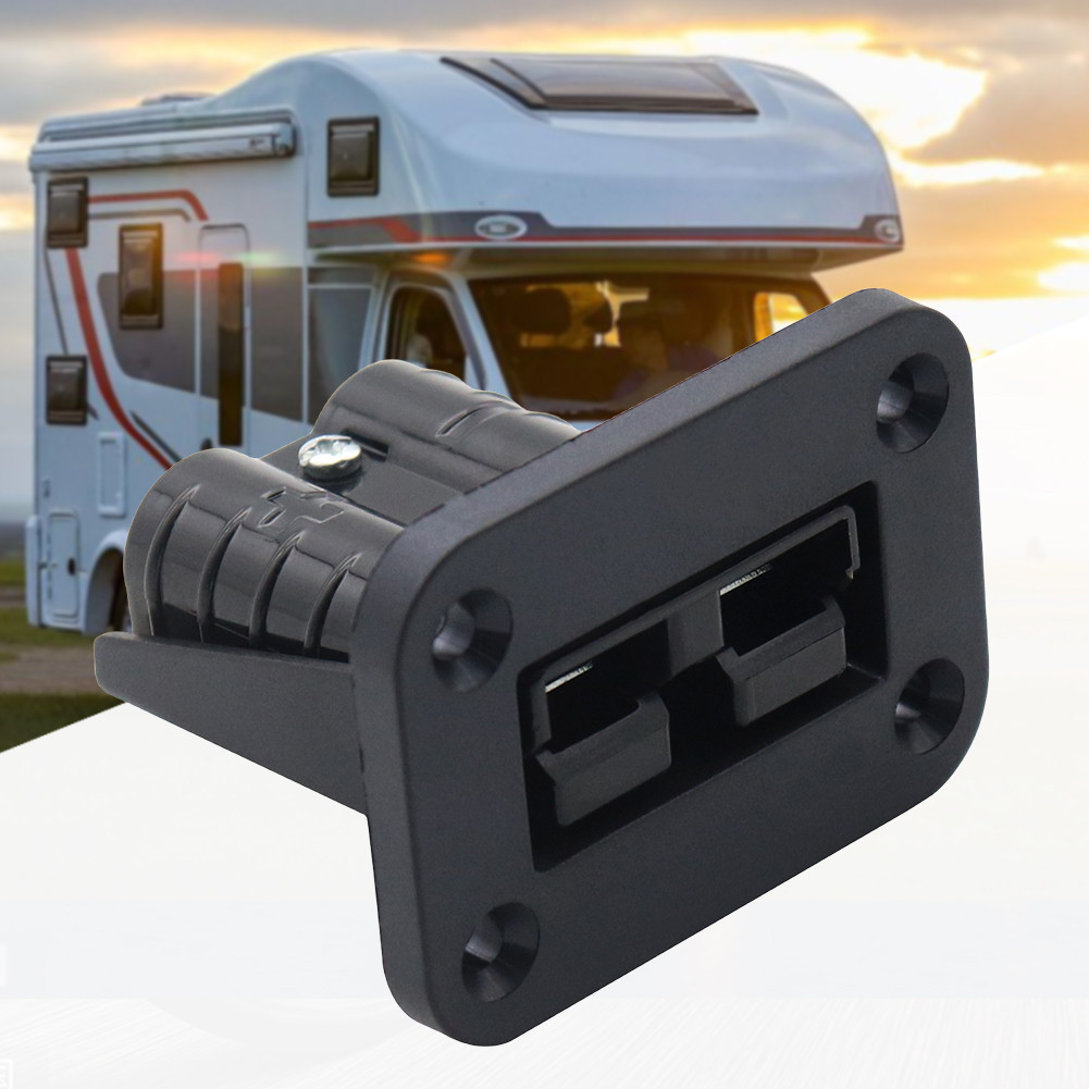 50 Amp Socket Panel with Cover 50A Embedded Plug Installation Panel for ...