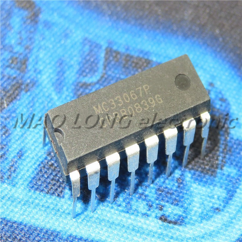 10pcs/lot MC33067P DIP-16 High Performance Zero Voltage Switch ...