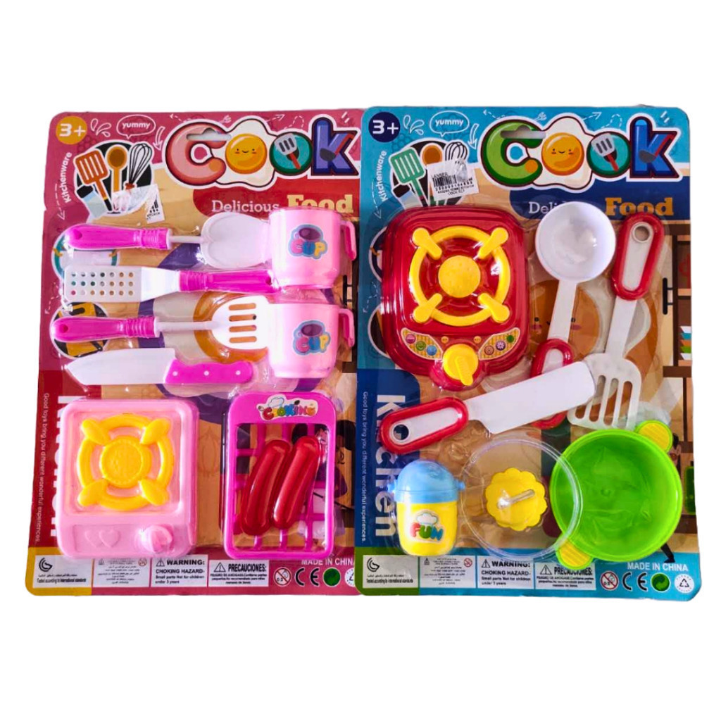 Honcer Toys Kitchen Small Tool Set for Kids Cooking Set, Multi Color ...