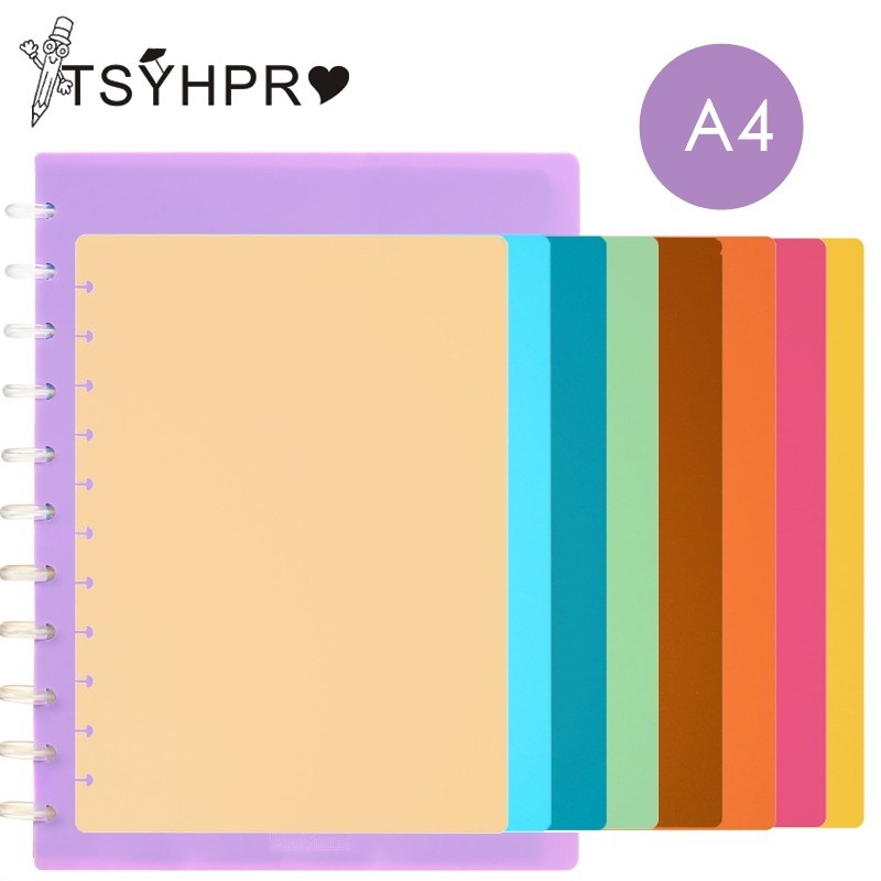 A4 Candy Color Covers Index Sets for DIY Notebooks Planner 2pcs(front ...