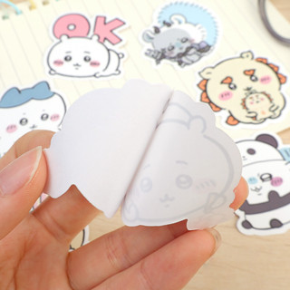 Kawaii Cute Chiikawa Little Beaver Stationery Sticker - Student Desk ...