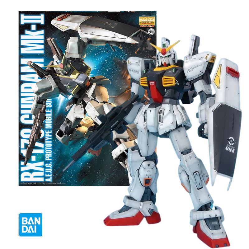 Bandai MG 1/100 GUNDAM RX-178 GUNDAM MK-2 Ver.2.0 Model Kit Anime ...