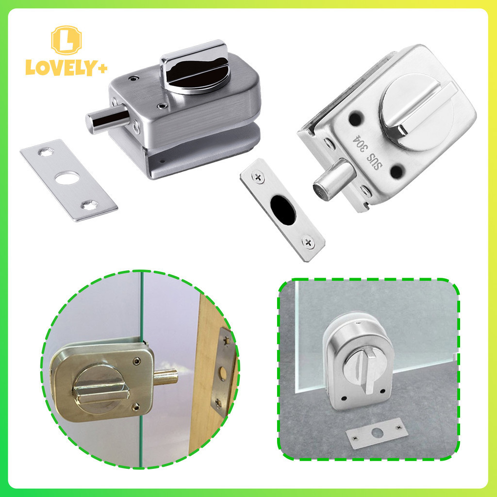 Revolving Type Glass Door Floor Latch Stainless Steel Glass Door Plug