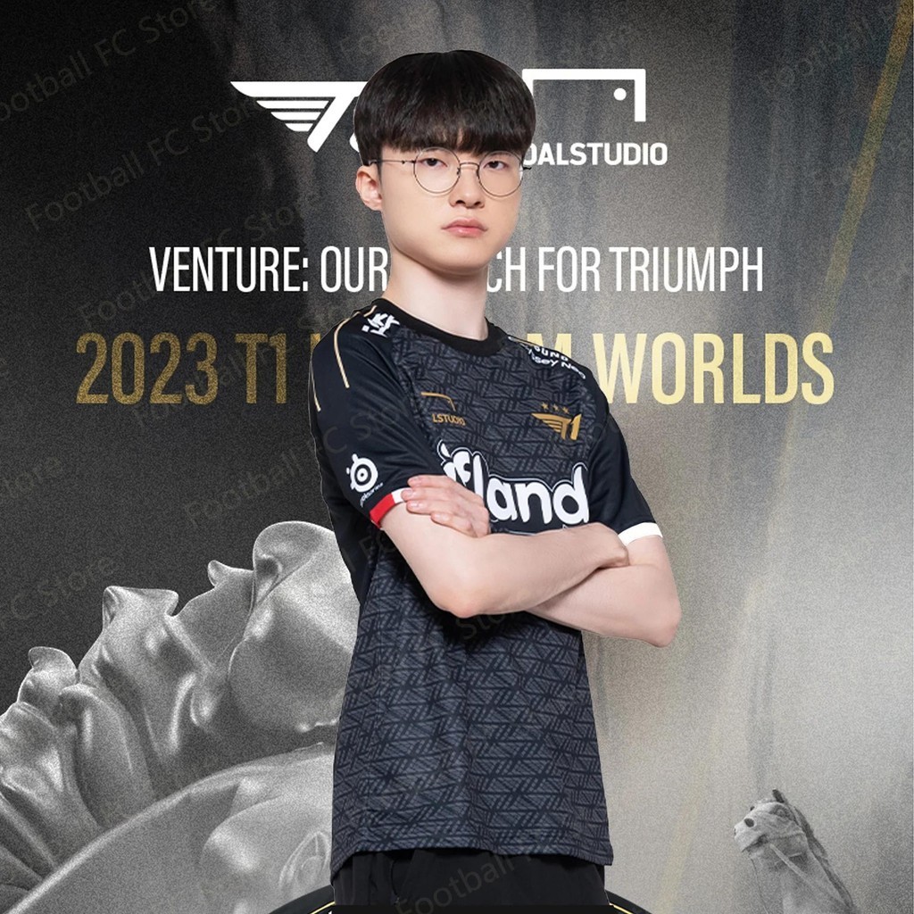 Professional League training uniform,Rack Esports,Faker T-Shirts,S13 ...