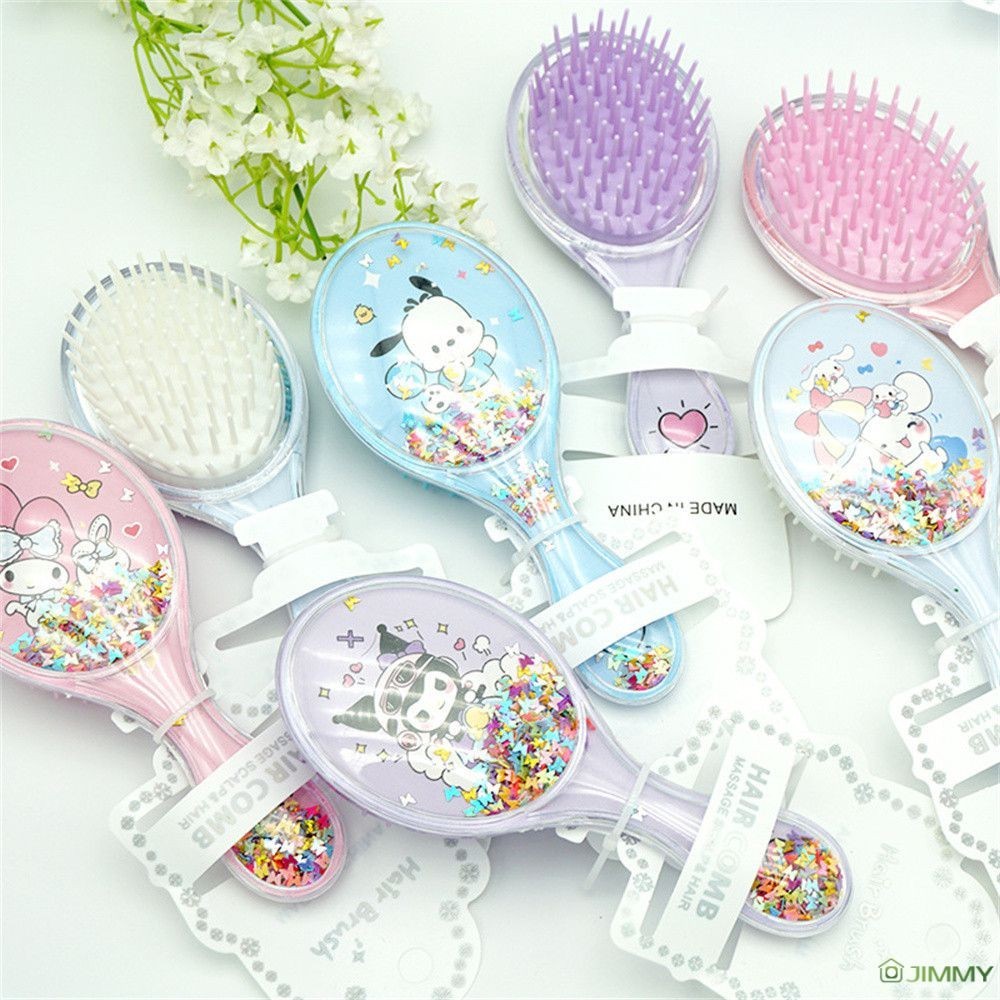 Kuromi Comb Air Cushion Comb Sanrio Cartoon Portable Air Bag Massage ...