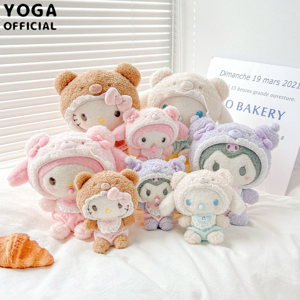 Cinnamoroll Kuromi Melody Hello Kitty Sanrio Doll Cute Pacifier sh kies ...