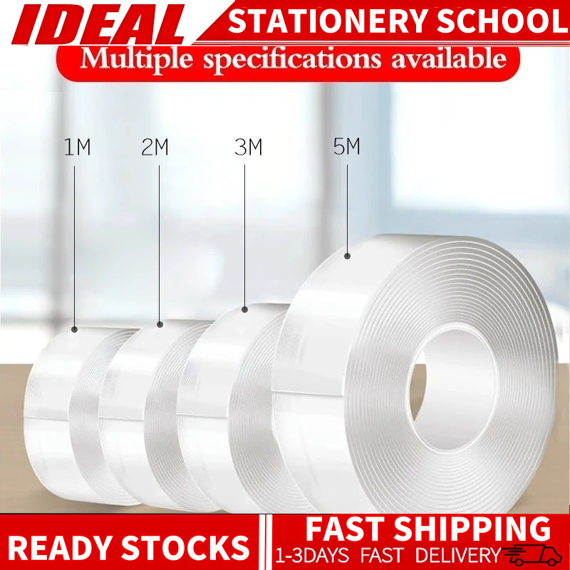 1 3 5 METER Nano Tape Double-Sided Multifunction Strongly Sticky ...