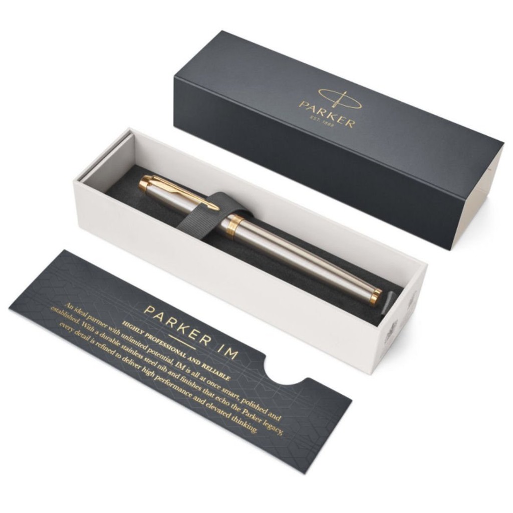 Direct from Japan] PARKER Fountain Pen F Fine IM Coreline Brushed