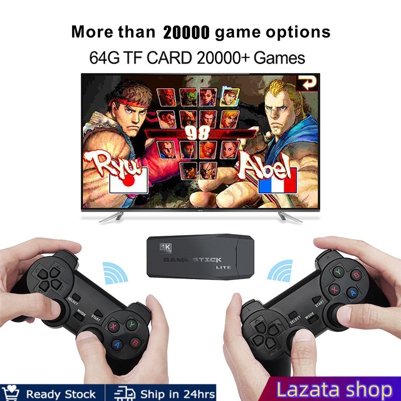 2025 New M8 64GB Games Video Game Console Set Classic Games NBA Game ...