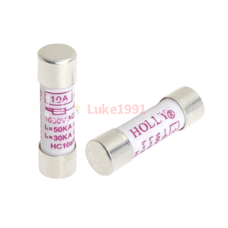 Fuse wire HOLLY HC10aR 10*38 30A 20A 15A 12A 10A 440MA 1000V | Shopee ...