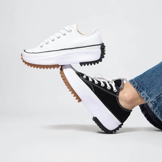 Convers Run Star Hike Black and White High Bottom Low Top Men's and ...