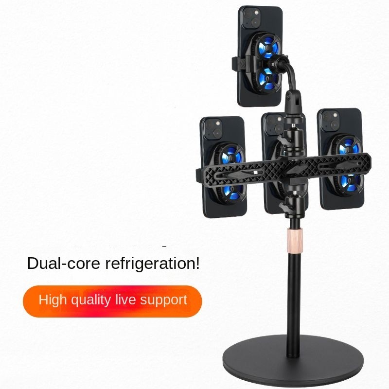 Dual Core Live Broadcast Mobile Phone Radiator Bracket Anchor Holder ...