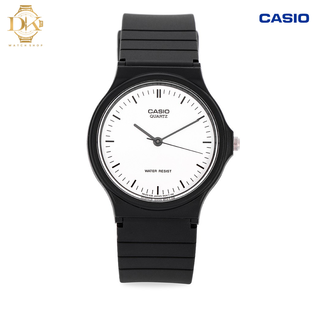 Casio watch black rubber hotsell