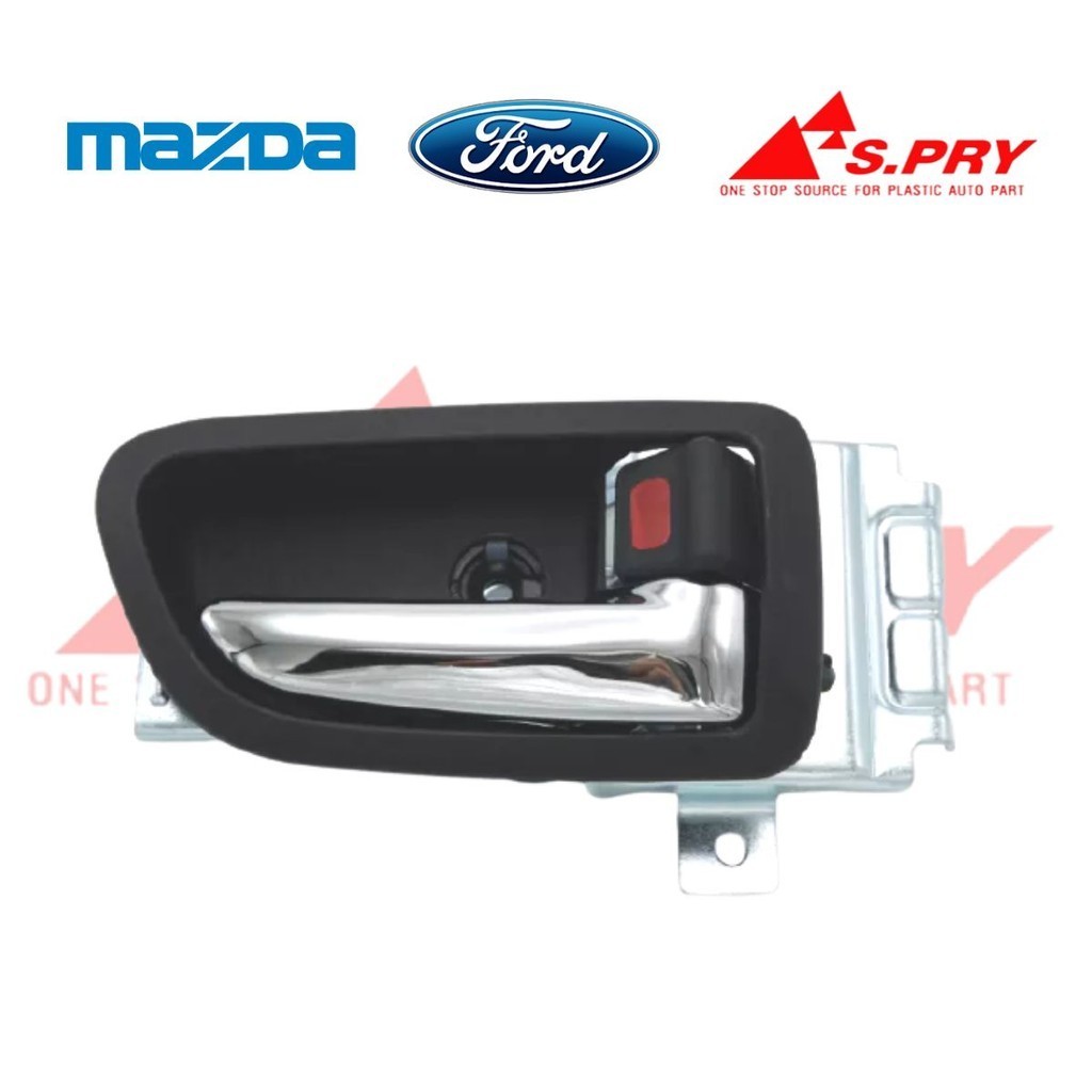 Right Side Black Exterior Door Handle For Ford Ranger, Escort, Mustang & More (AM Autoparts)