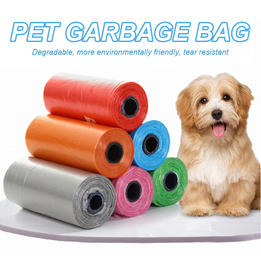 Pet Refill Garbage Bag Dog Plastic Poop Bag Waste Disposable Pet Poop ...