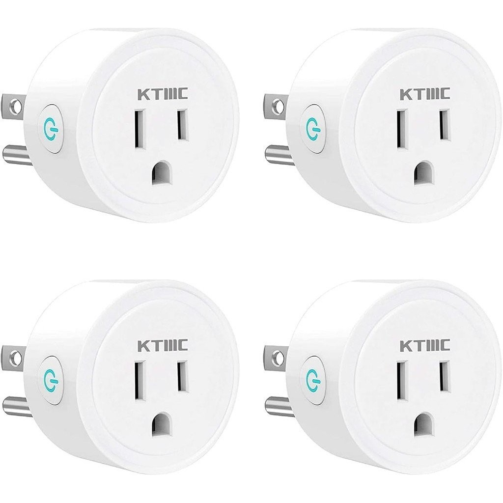 Smart Plug Packs Ktmc Mini Wifi Outlet Compatible With Alexa Google