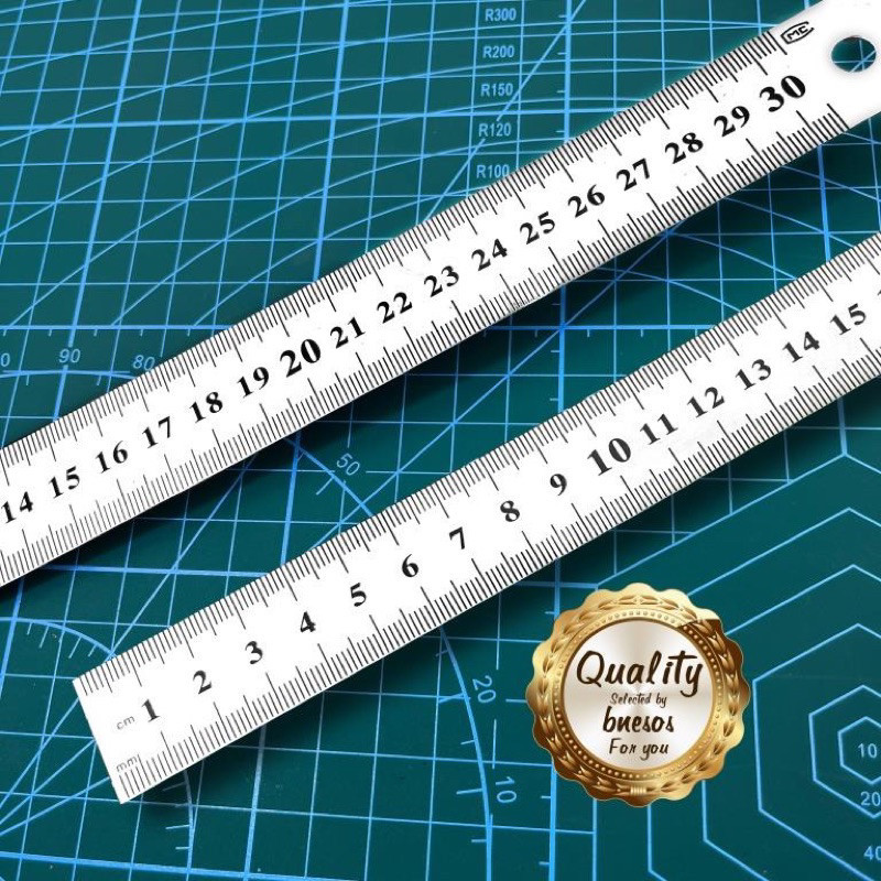 Ruler 12Inches stainless Ruler 30cm | Shopee Philippines