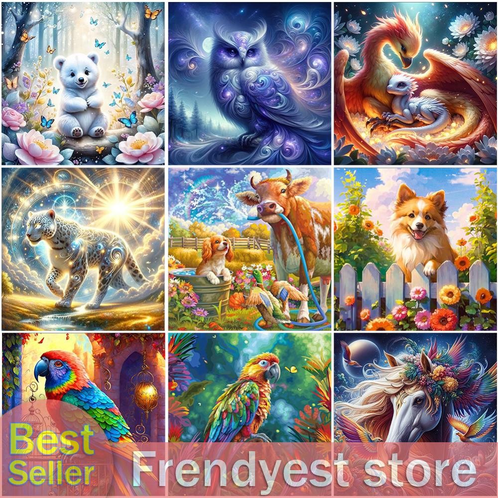 Kit 5D Diamond Painting – Stitch – Toile 40x35cm – Ronds Complets – DIY Décoration