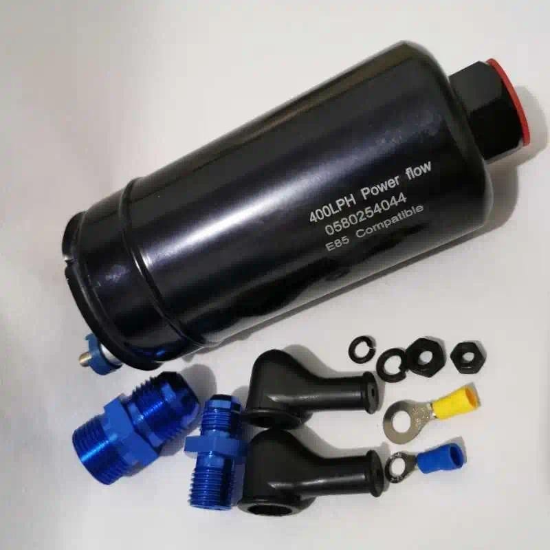 380LPH In Line External Fuel Pump W/ Fitting Options E85 Compatible Automotive Performance Qfs 606ft Qfs - Foto 5