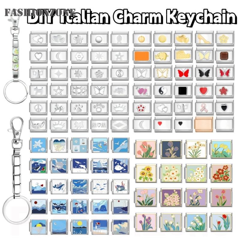 DIY Pendant Module Bracelet Keychain Bag Key Pendant Personalized ...