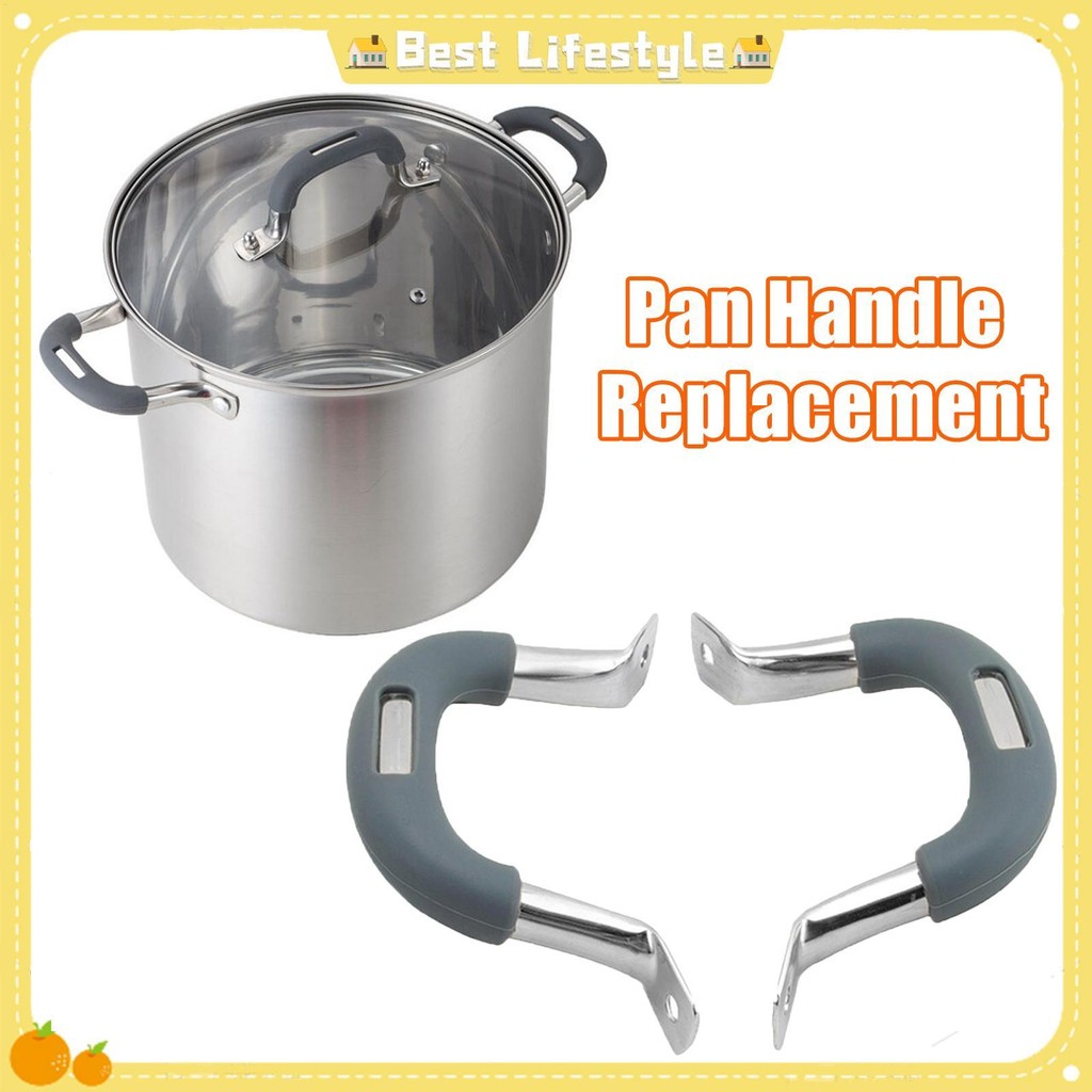 Pan Handle Replacement Anti-Scald Stainless Steel Pan Side Handle ...