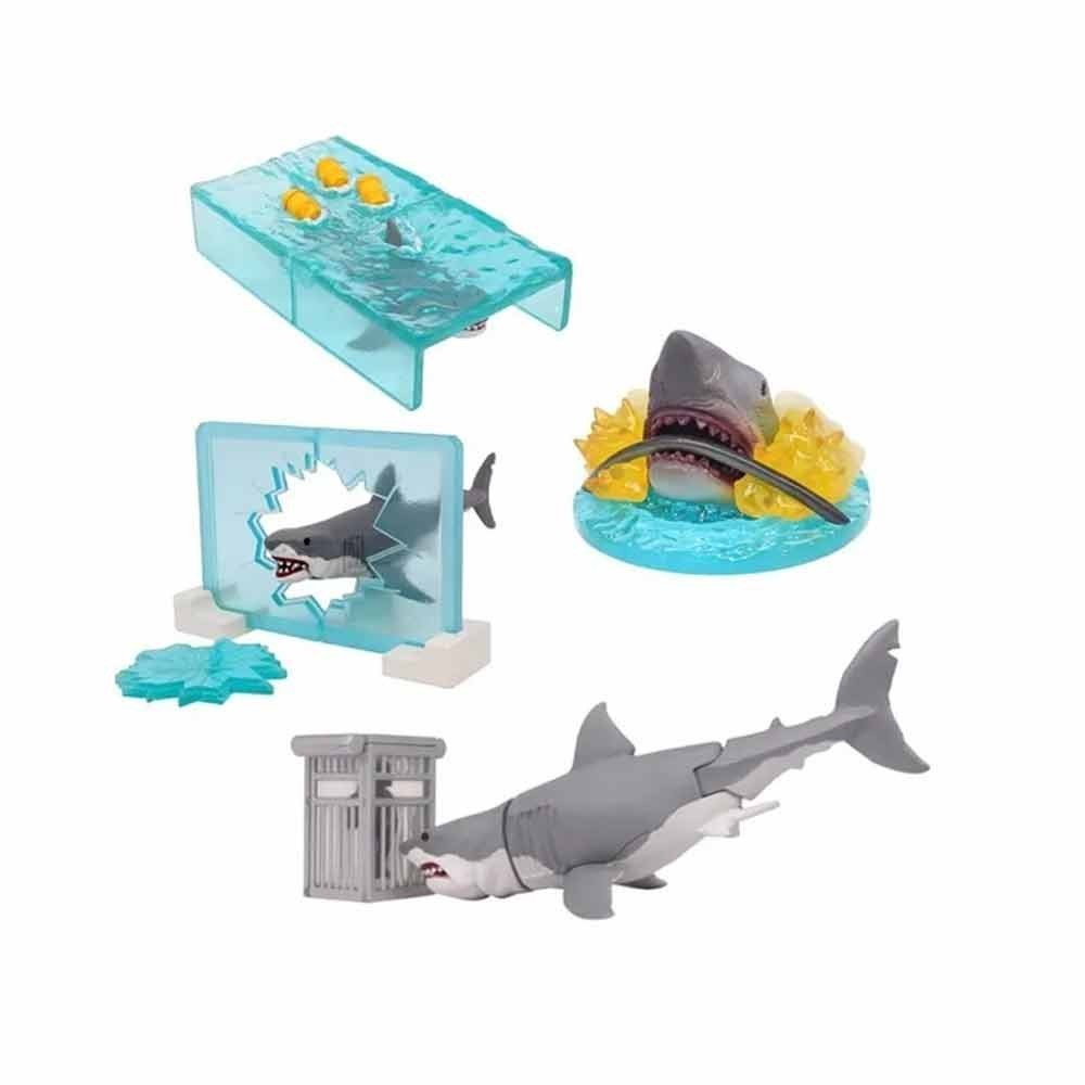 Capsule Toy Great White Shark JAWS Movie Classic Famous Scene 2 Shark ...