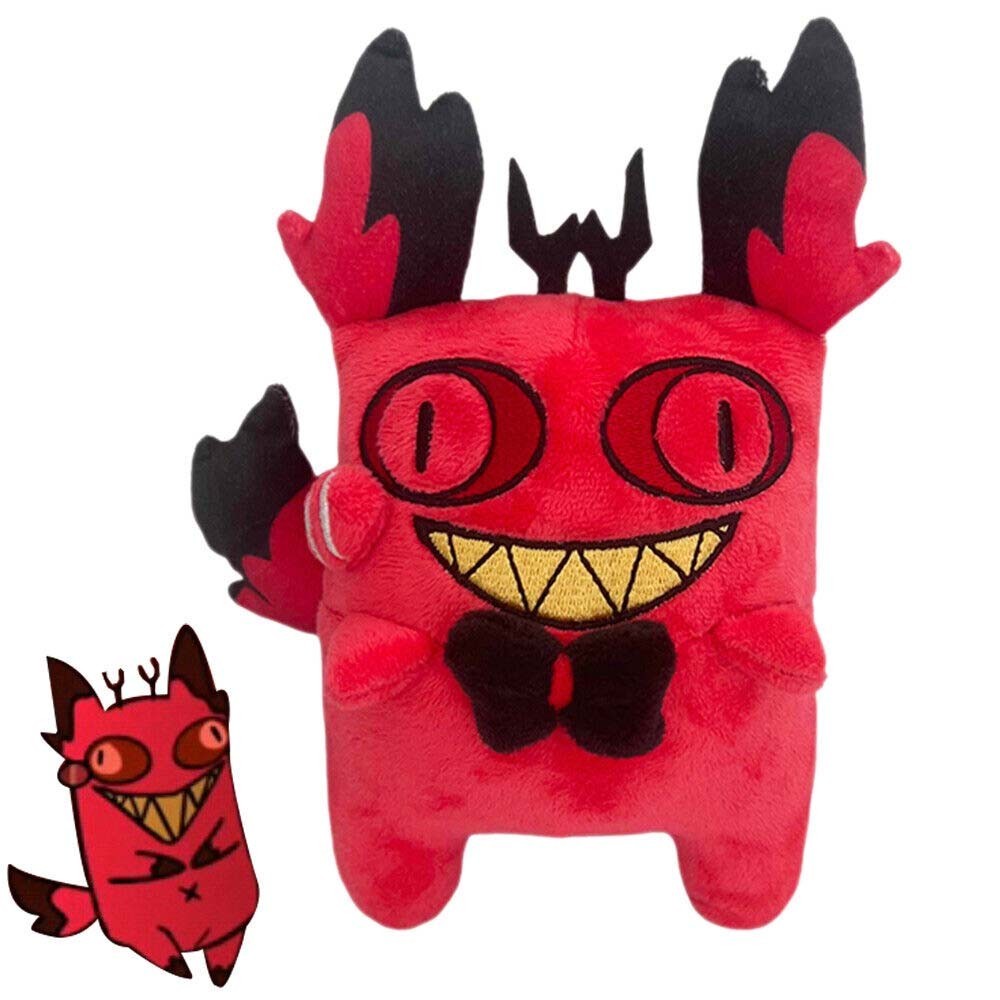 Hazbin Hotel Alastor Cursed Cat Doll The Radio Demon Anime Stuffed ...