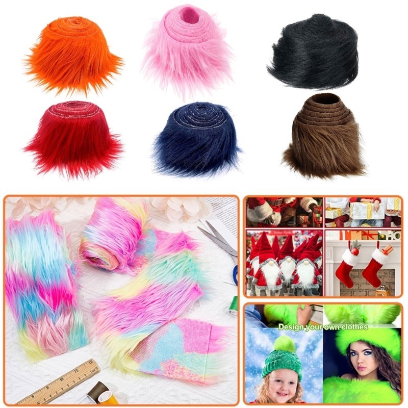 BST Soft Craft Furring Ribbon Craft Artificial Furring Fabric Furring ...