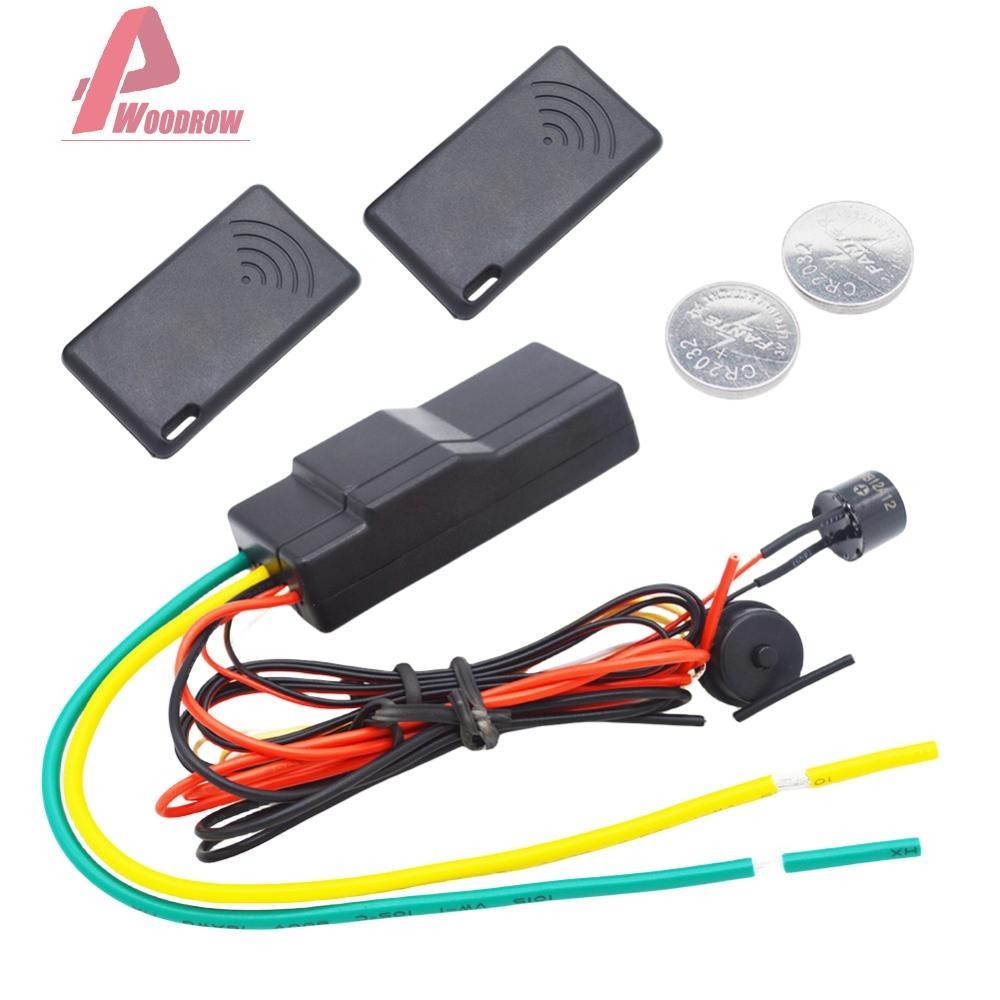 12V Auto Intelligent Secret Lock AntiHijacking 2.4GHz RFID Antitheft