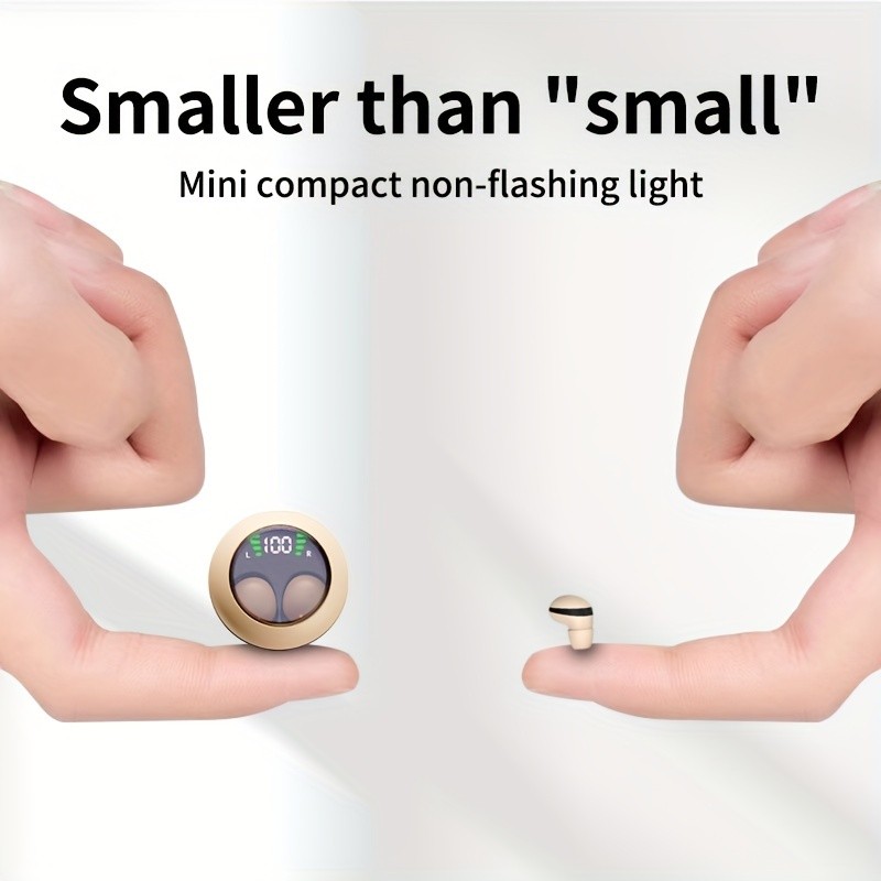 Mini Invisible Wireless Headphones - Ultra Small, Long Standby ...