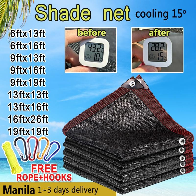 [Fast Delivery] Durable Sun Shade Net Anti-UV Canopy for Plants Garden ...