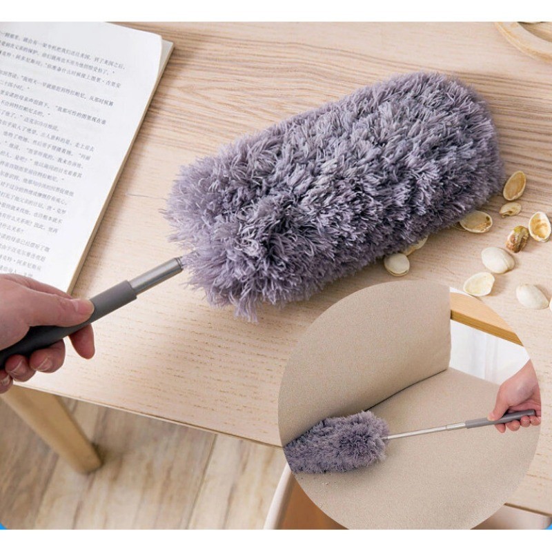 85 cm Extendable Magic Cleaning Brush Feather Duster Telescopic ...