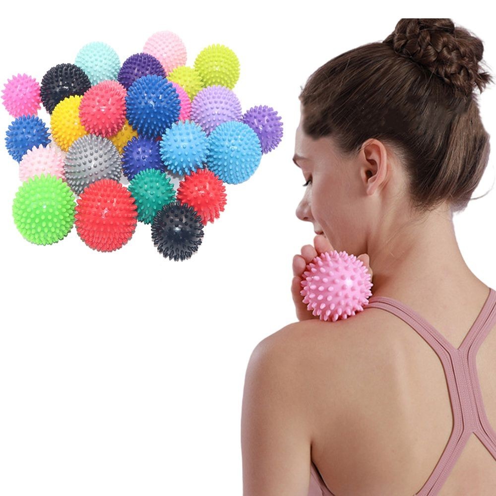 Spiky Massage Ball Exercise Exercise Exercise Hand Foot Pain Relief ...