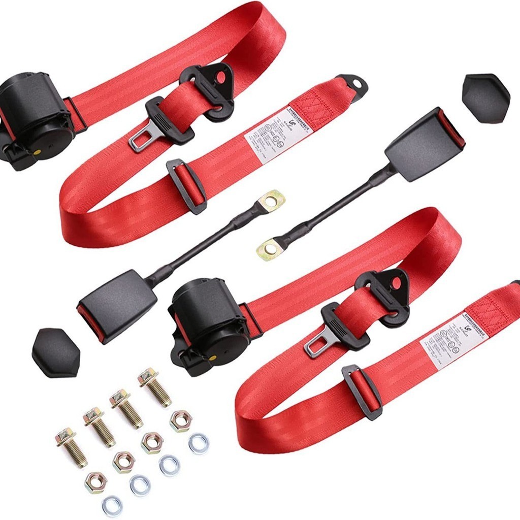 General Motors three-point auto retract seat belt Modified seat belt ...
