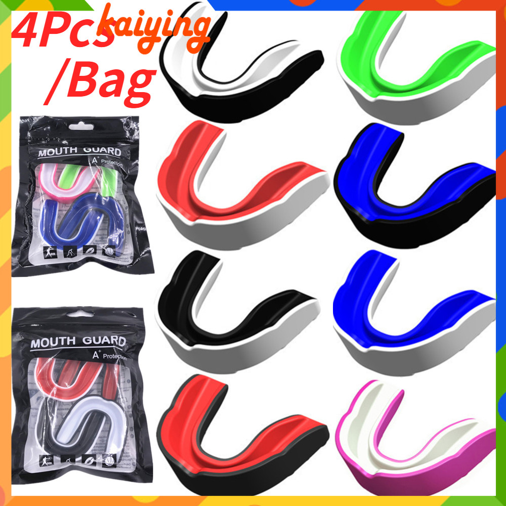 Fighting Training Mouth Guard Boxing Gum Shield Slim Fit Adult Sports