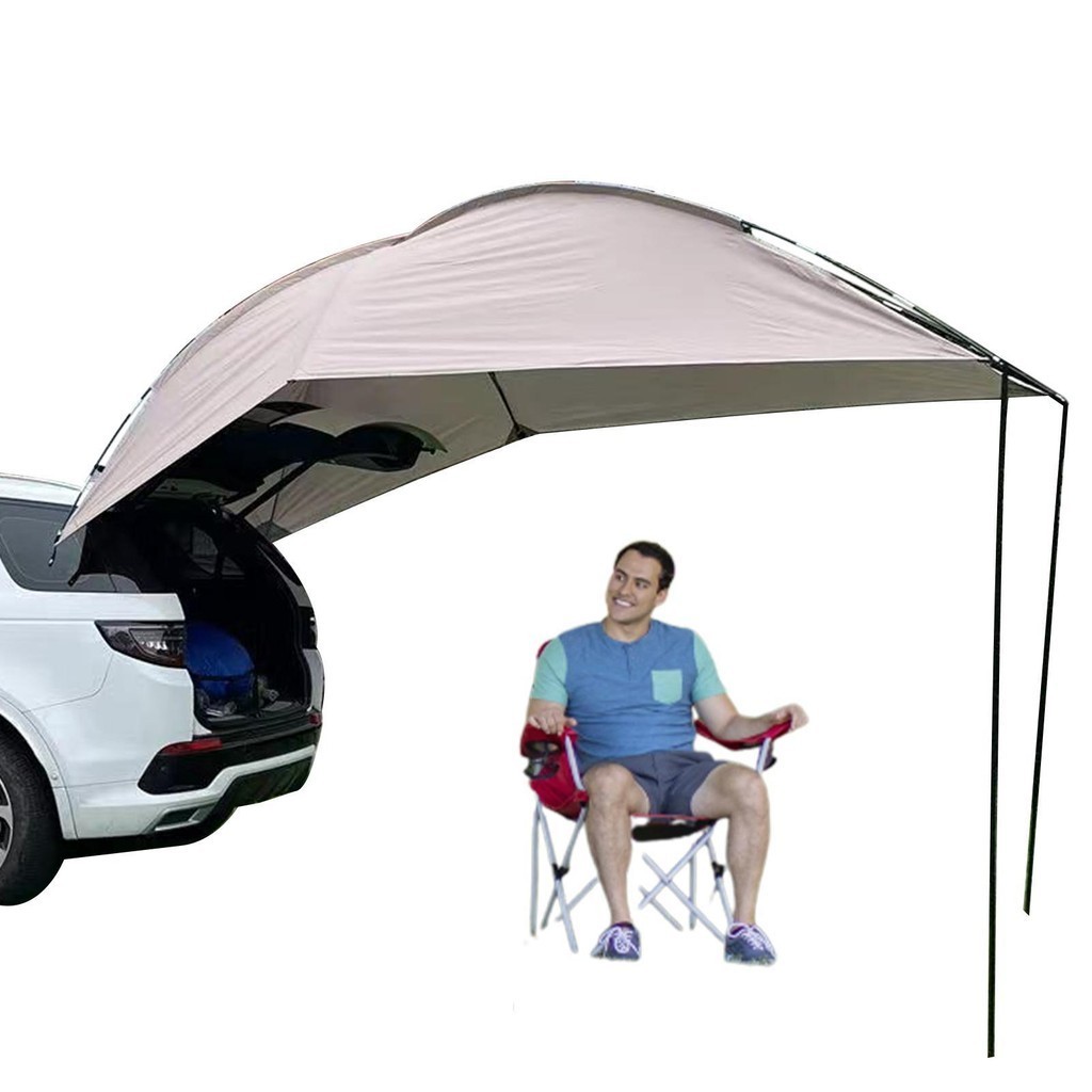 Camping Car Tail Tent SUV Tailgate Tent With Awning Rainproof Car ...