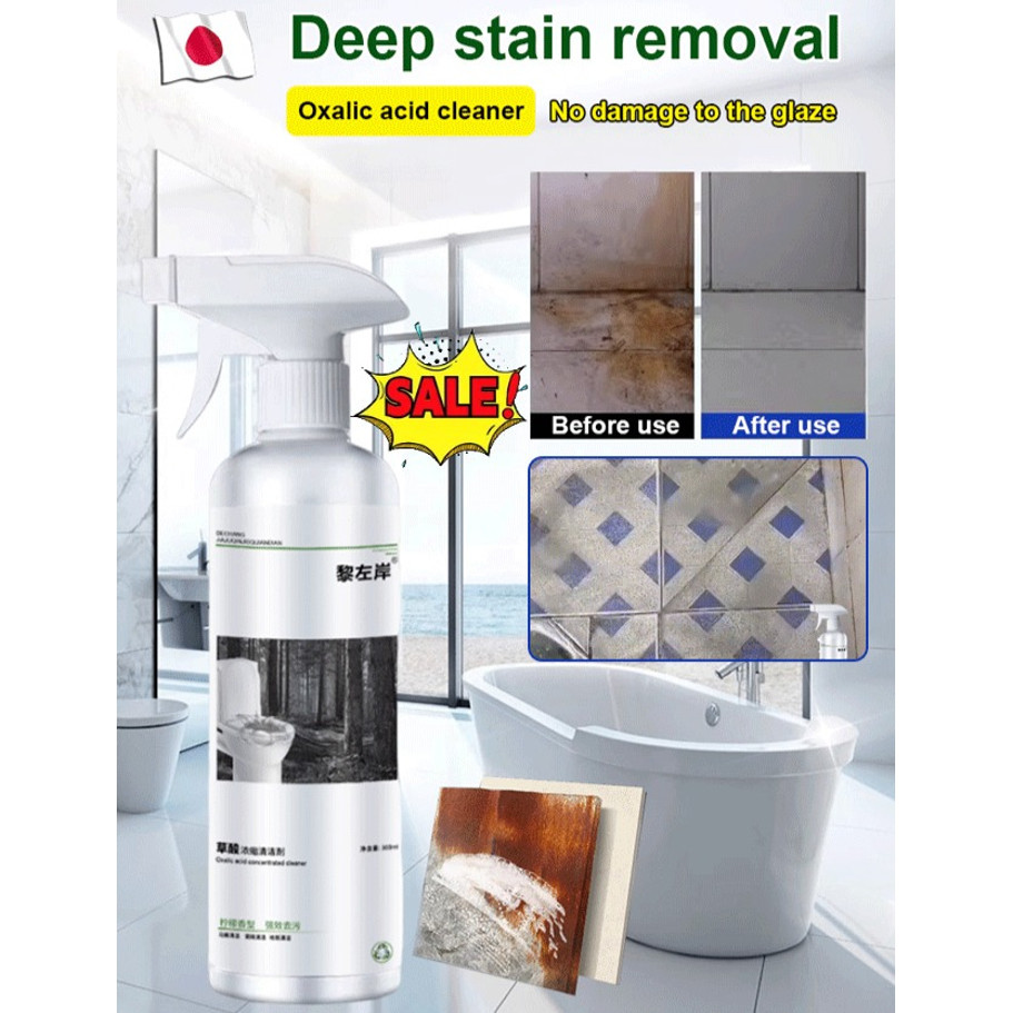 Oxalic Acid Stain Remover Concentrated Solution Toilet Bowl Powerful