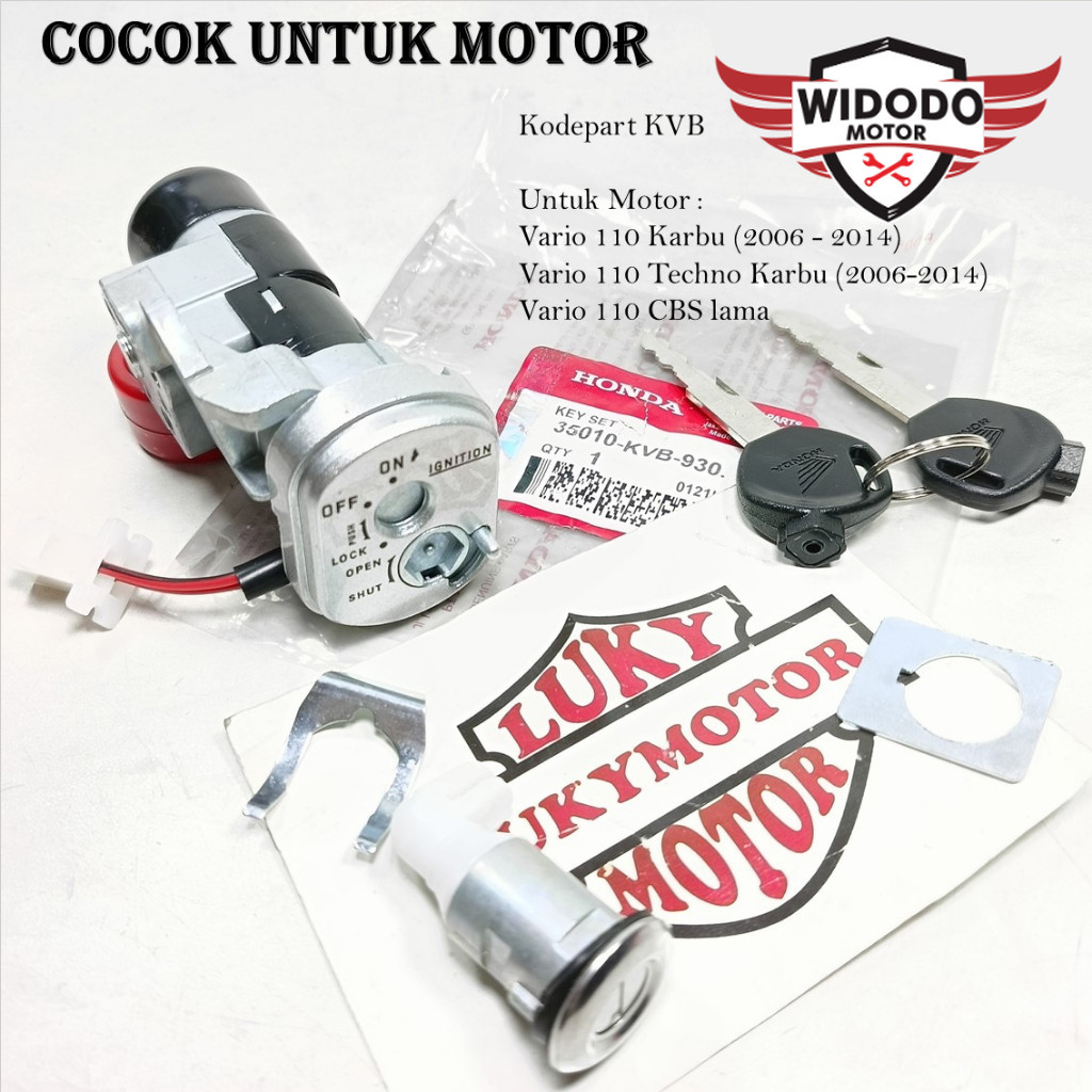 Contact KEY + REAR SEAT KEY HONDA VARIO 110 OLD, VARIO 110 TECHNO KARBU ...