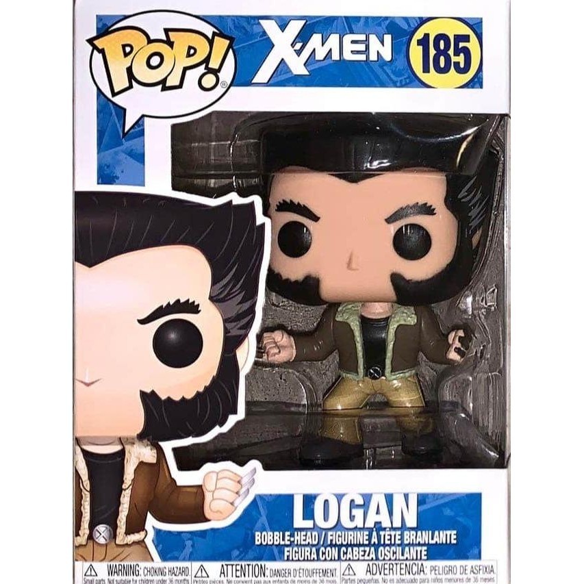Funko POP! X-MEN Logan 185 [With Free Protector] | Shopee Philippines