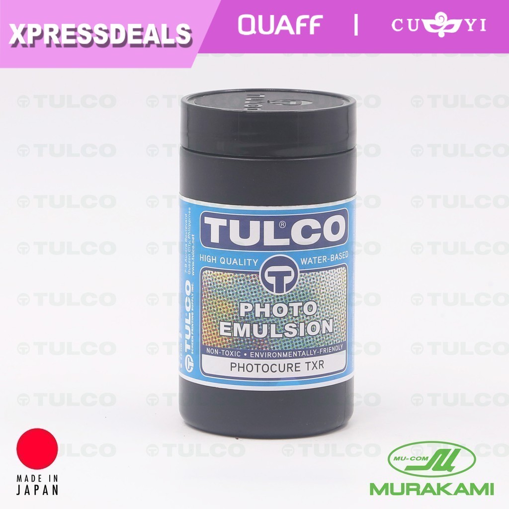 Tulco Photo Emulsion Photocure TXR (250g | 500g | 1KG) Water Based Silk ...