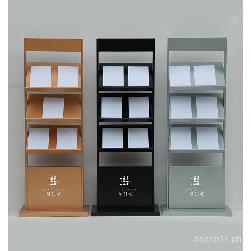 Real Estate Foldable Newspaper Rack Single Page Document Holder Sales ...
