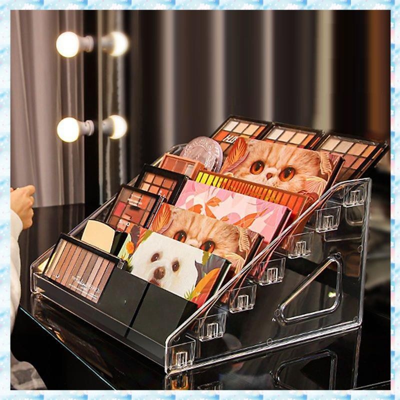 Multi-Layer Ladder Rack Storage Rack Cosmetic Lipstick Display Rack ...