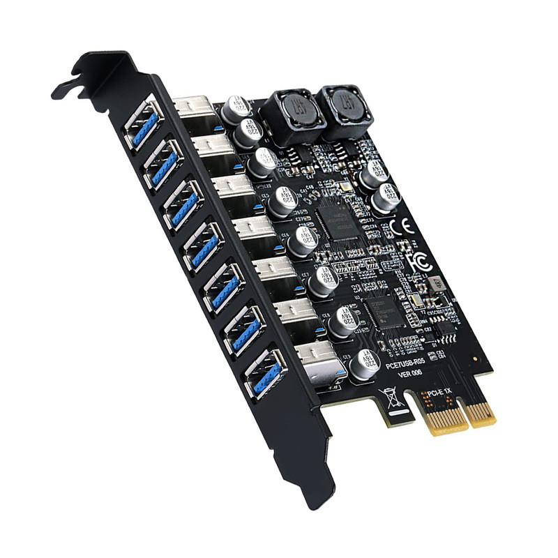 USB3.2 GEN1 5Gbps Adapter Card 7-Port Expansion Card RENESAS Third ...